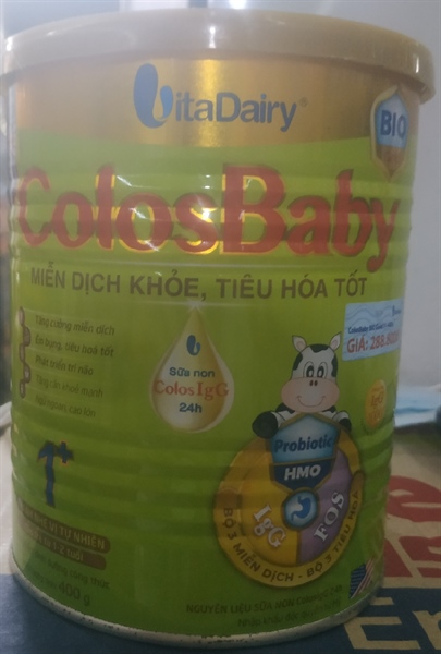 SỮA BỘT COLOSBABY BIO GOLD 1 + 400G VITADAIRY