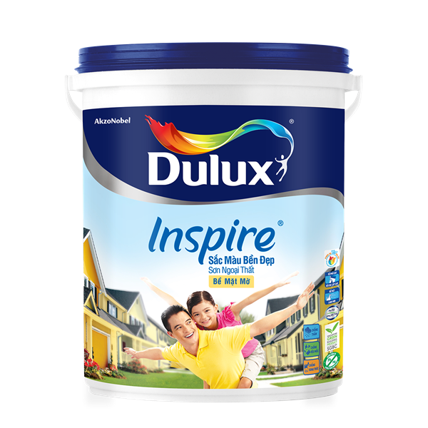 Sơn Dulux Inspire Ngoại Thất - Bóng - 79AB