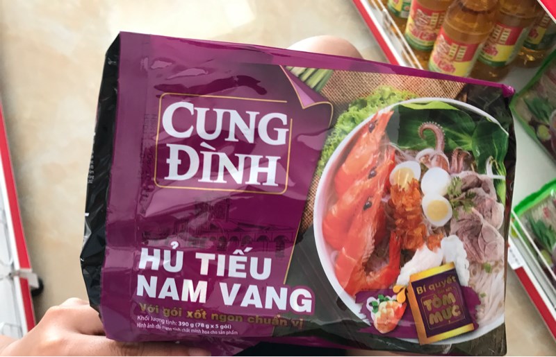 pic Hủ Tiếu Nam Vang Cung Đình Gói 78G cung Ä'inh há»§ tiếu nam vang 5goi