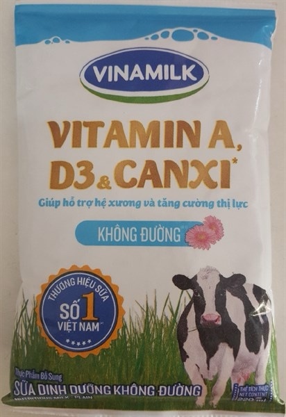 VNMBID- Vinamilk BỊCH ÍT ĐƯỜNG- 220ML