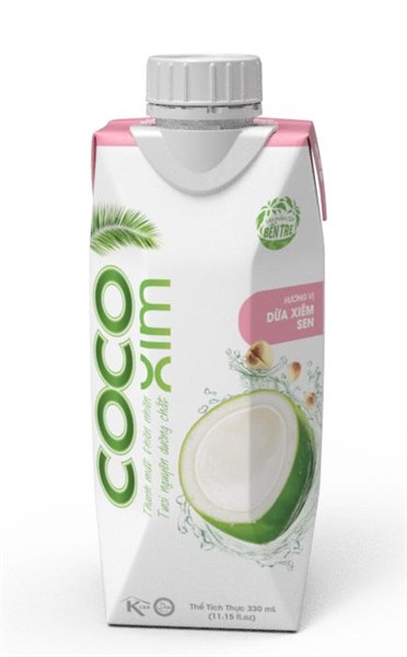 Nước Dừa Xiêm Sen Cocoxim (330ml)