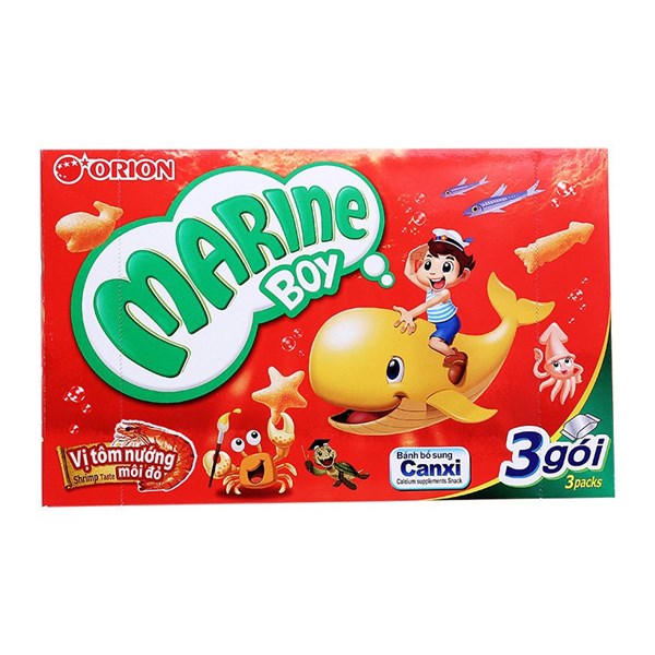 BÁNH CÁ MARINE BỔ SUNG CANXI ĐỎ