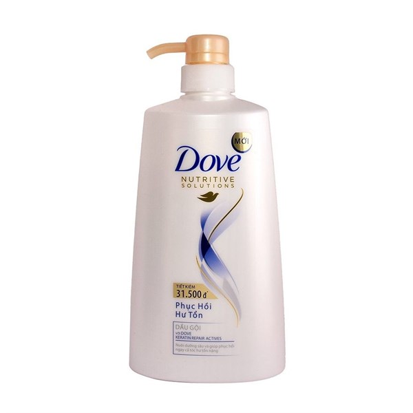 Dầu gội Dove phục hồi tóc hư tổn 650g
