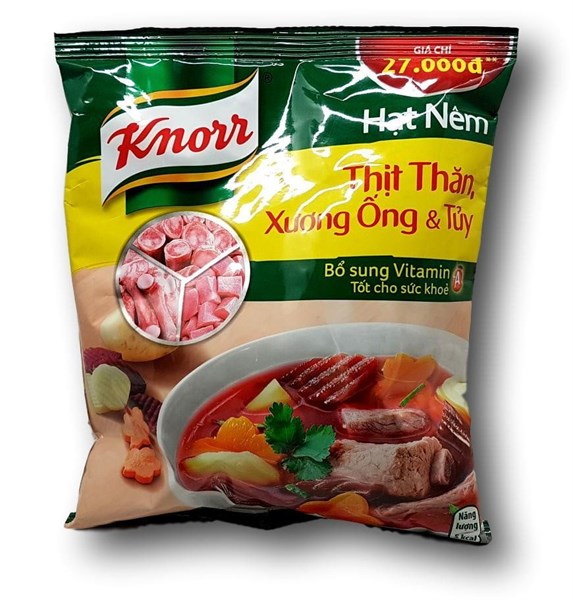 Hạt nêm Knorr Thịt Thăn Xương Ống & Tủy 350gr