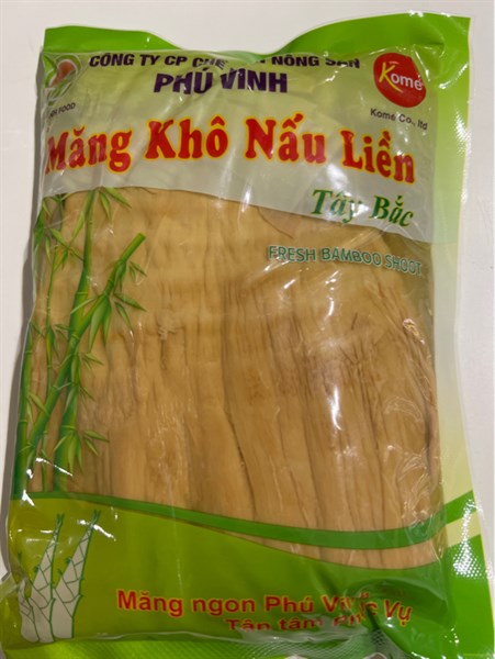 Măng khô nấu liền
