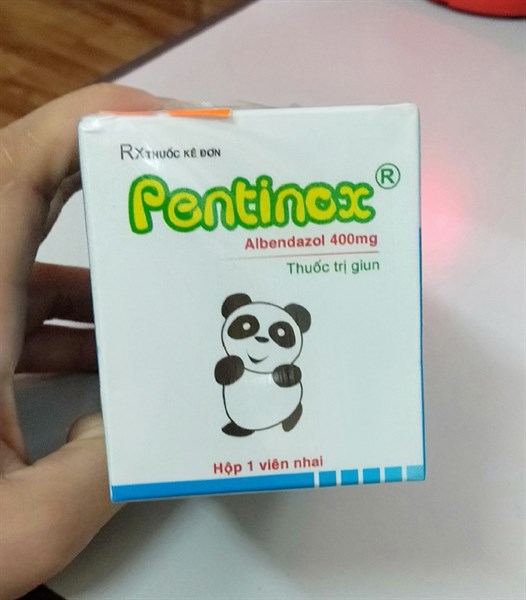 Pentinox (tẩy giun con gấu)