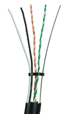 Dây mạng CAT3E WINCAP 4 đồng liền nguồn kèm trợ lực