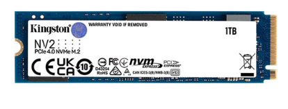 SSD 1TB M.2 NVMe Kingston (2Y)