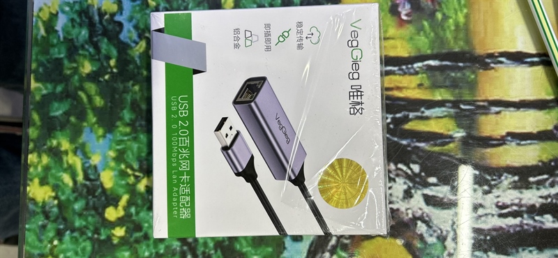 Dây USB lan Veggieg VK307 2.0(1Y)