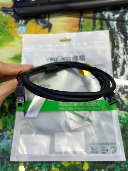 Dây USB máy in 1,5m Veggieg VU205 (3T)(FV)