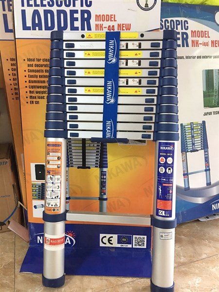 Thang rút Nikawa 4m8 13Kg Nhôm xịn