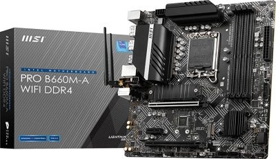 Main MSI Pro B660M-A WIFI DDR4