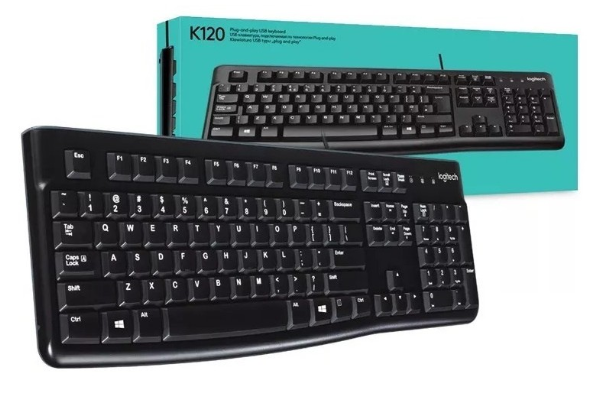 Bàn phím Logitech K120 (1Y)