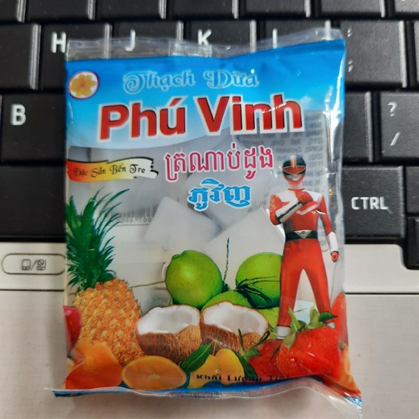 Thạch dừa Phú Vinh 40g - Gói mẫu HH