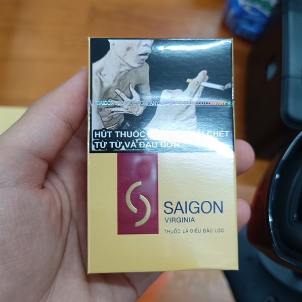 Thuốc lá sài gòn vàng ✔