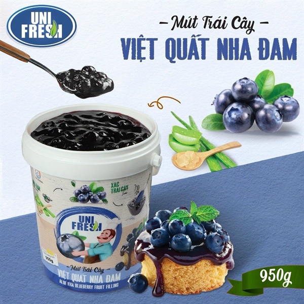 M05 - 950G - Mứt Unifresh Việt Quất Nha Đam