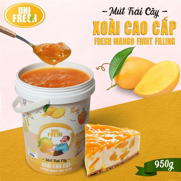 M09 - 950G - Mứt Unifresh Xoài Cao Cấp