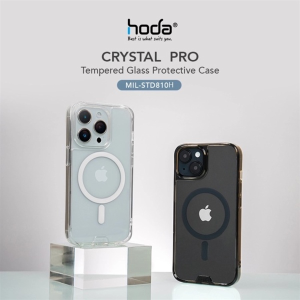 Ốp HODA Crystal Pro Magsafe
