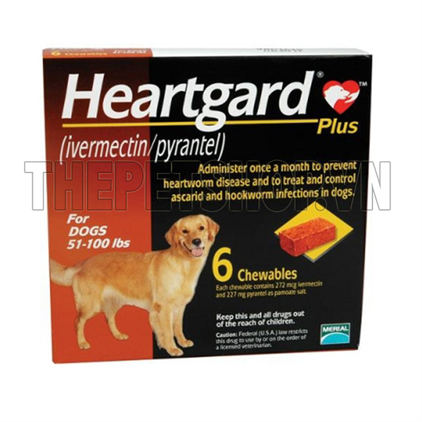 Heartgard plus Brown (Dog 22.5-44kg)