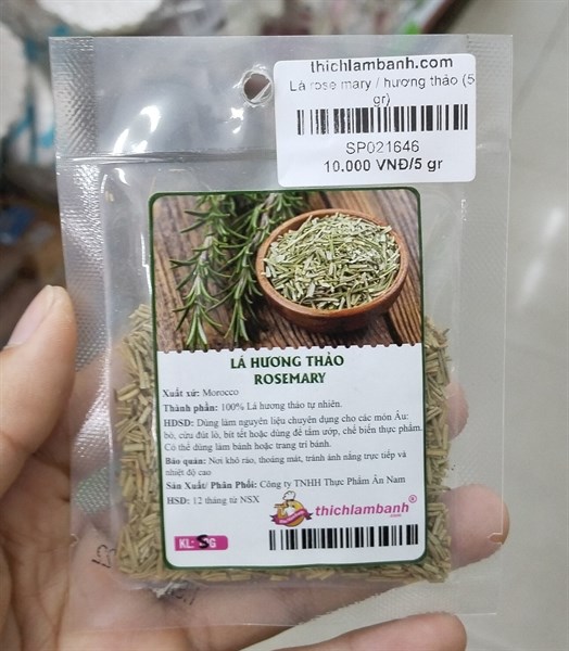 Lá Hương Thảo (Rosemary) (5 gr)