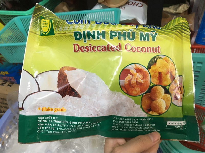 Cơm Dừa Sấy Khô (loại sợi) 150g