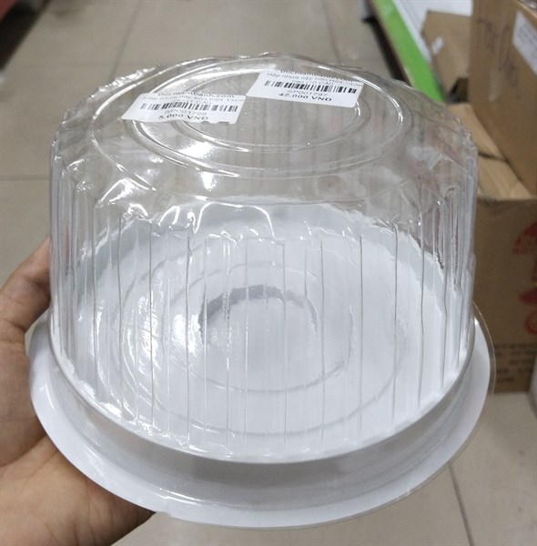 Hộp nhựa đậy tròn H24 14cm cao (100 CÁI)