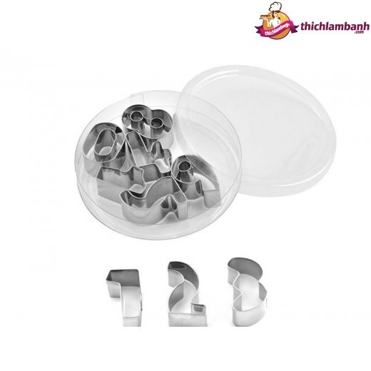 Bộ nhấn số bằng inox 9 số