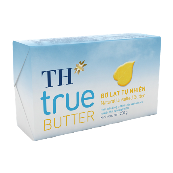 Bơ Lạt TN TH TrueButter 200G