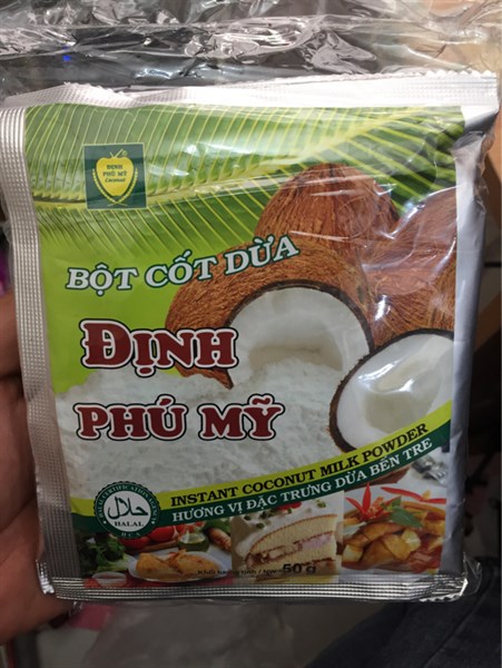 Bột cốt dừa