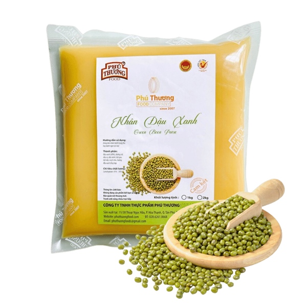 Đậu Xanh - Nhân sên Phú Thương 1kg