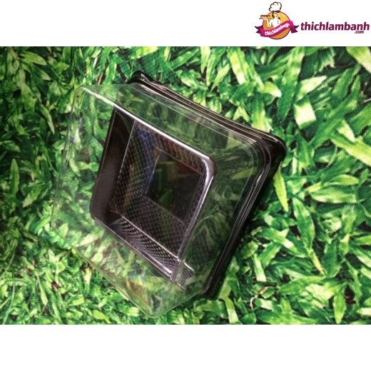 Hộp nhựa 1 bánh 250g mã XY12-12 nắp đậy (250-300g) (10 cái)
