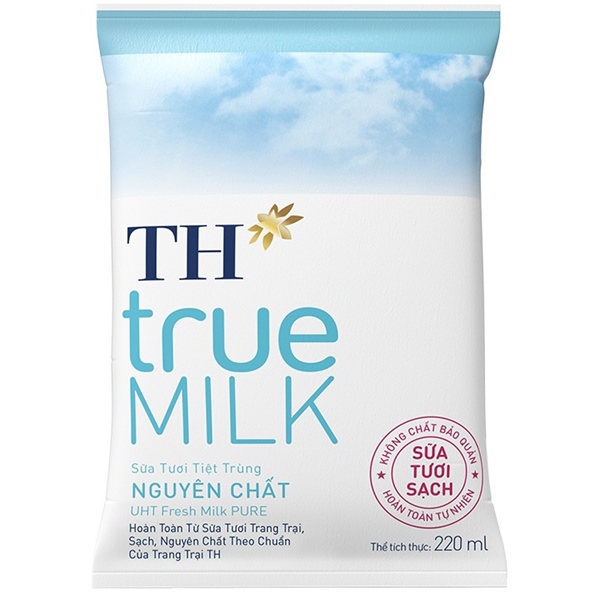 STTT Nguyên Chất TH True Milk 220ML