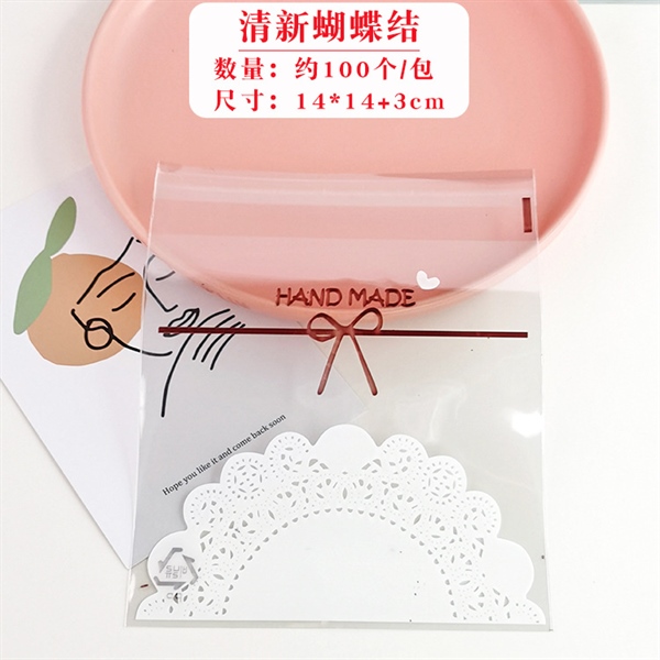 Túi dán 14cm 100c - Handmade chữ