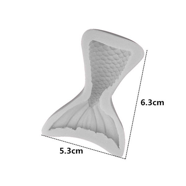 4D Silicon đuôi tiên cá 6.3 H6126