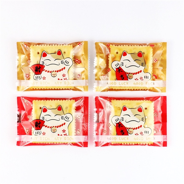 Túi hàn Mèo may mắn 7*10cm