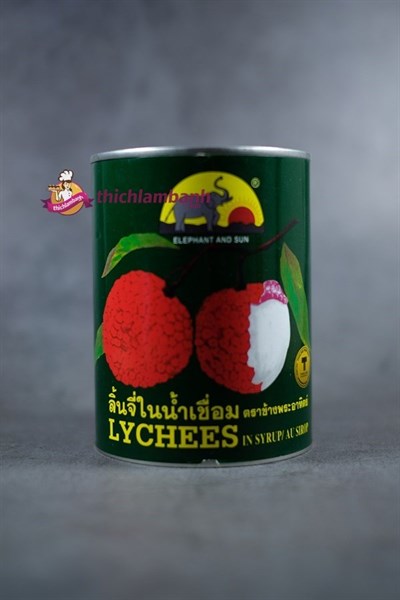 Vải Thái Lan 565gr (1 thùng (24 lon))