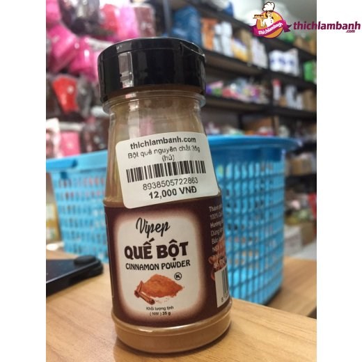 Vipep Bột quế nguyên chất 35g (hủ)