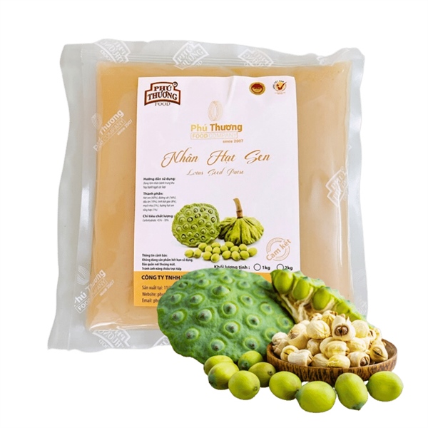Hạt Sen - Nhân sên Phú Thương 1KG