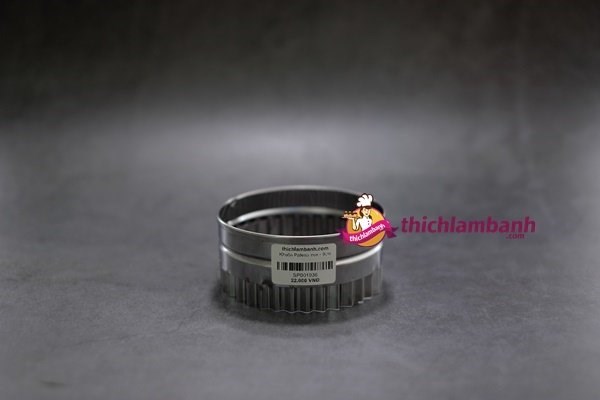 Khuôn Pateso inox - 9cm