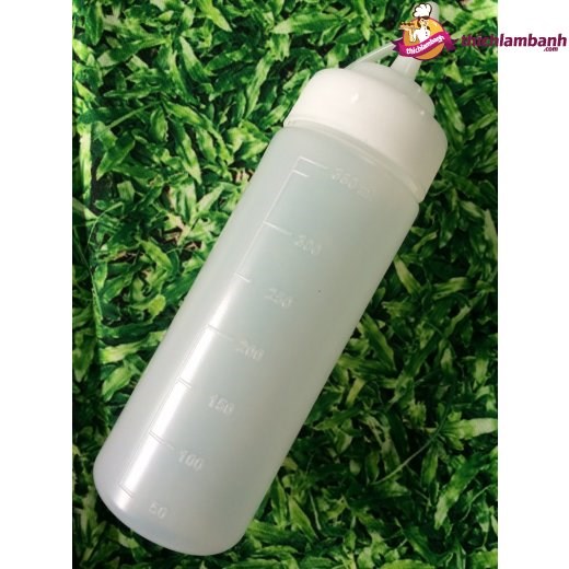 Chai nhựa đựng sốt nhỏ 500ml