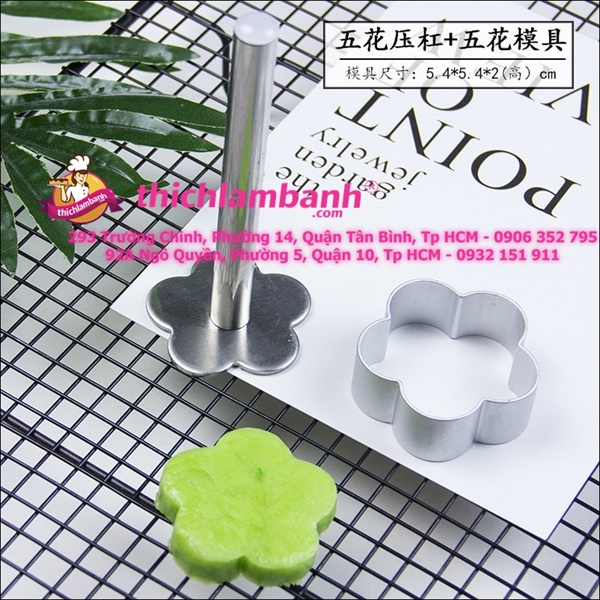 Cây nhấn bánh dứa - hình hoa