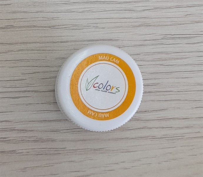 Màu thực phẩm V colors chai lẻ - cam
