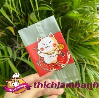 Set 50 túi ép mèo thần tài - Cá
