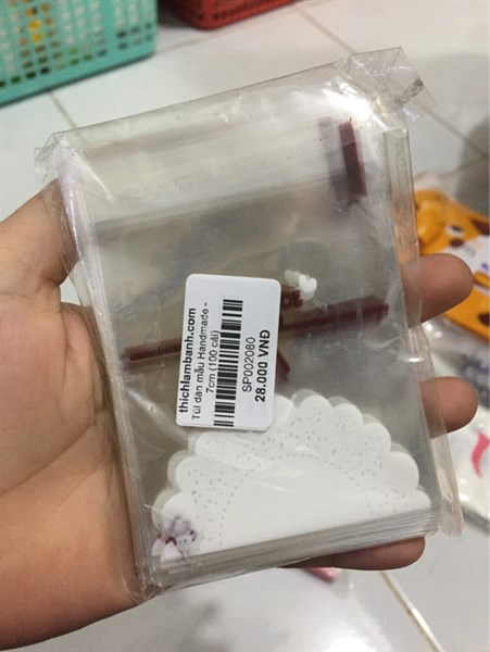 Túi dán mẫu Handmade 7cm 100c
