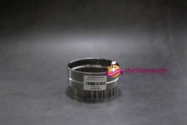 Khuôn Pateso inox - 8cm
