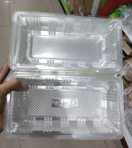 Hộp nhựa gập chữ nhật H151 - Cao (10 cái)