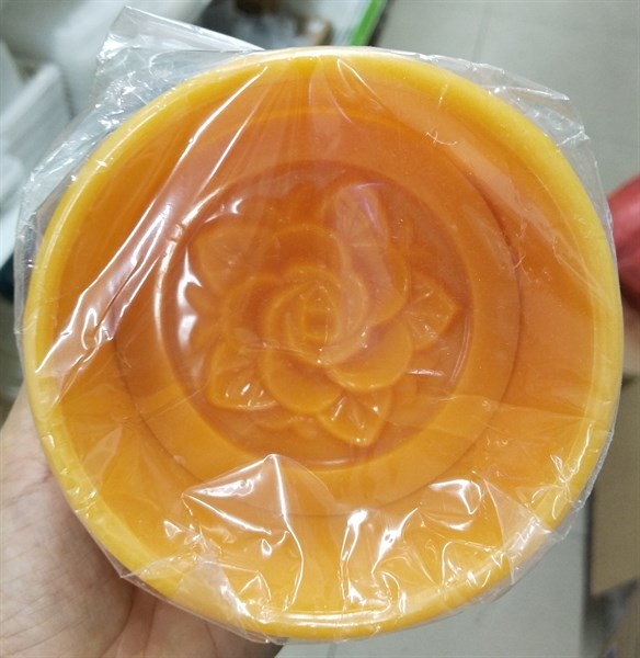 Khuôn Nhấn Xôi Tròn 10cm - Hồng