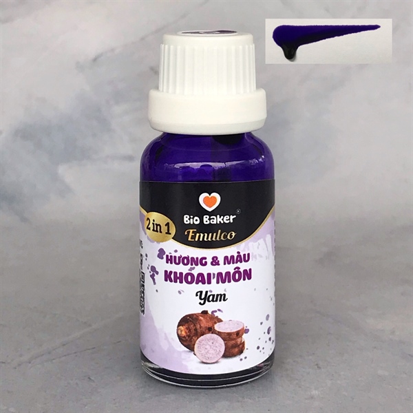 Khoai Môn - Hương tạo màu Bio 20G