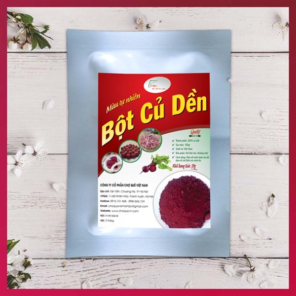 Bột tự nhiên Củ Dền 20g