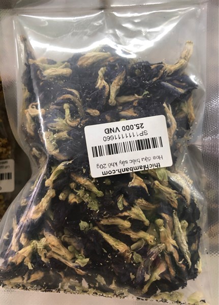Hoa đậu biếc sấy khô 20g